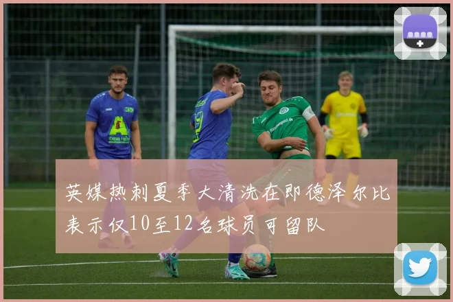 英媒热刺夏季大清洗在即德泽尔比表示仅10至12名球员可留队